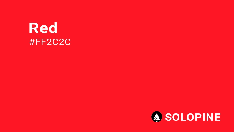 Red color Red color