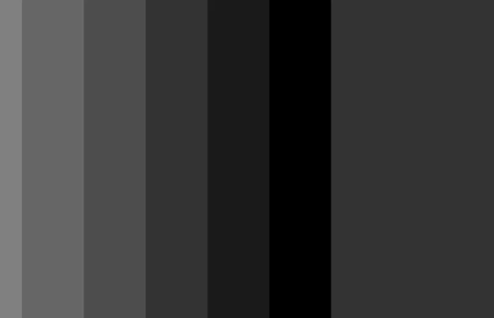 Shafes of black color